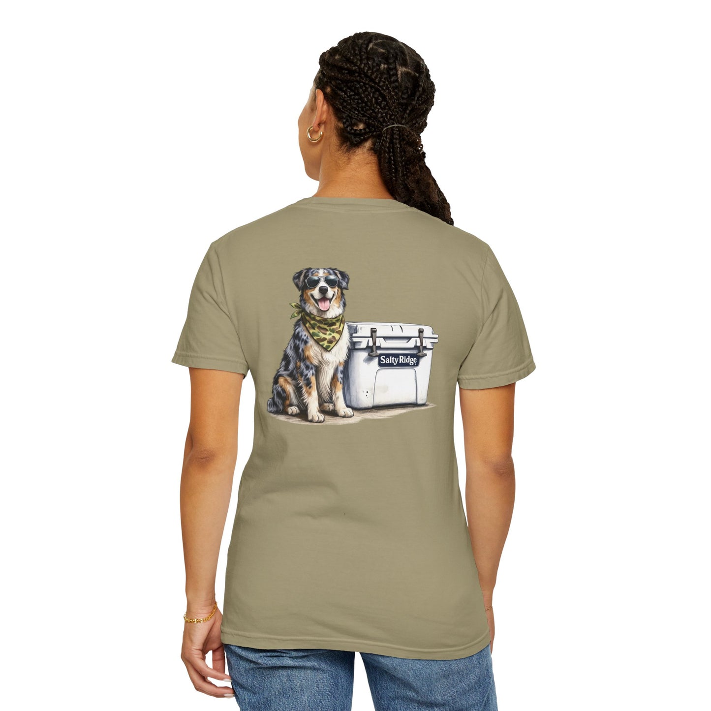 Australian Shepherd with Cooler T-shirt |