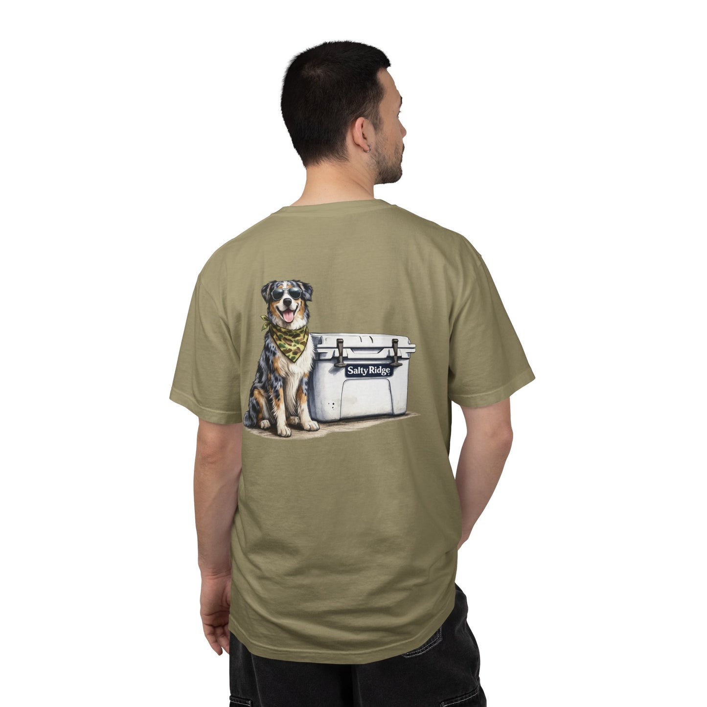 Australian Shepherd with Cooler T-shirt |