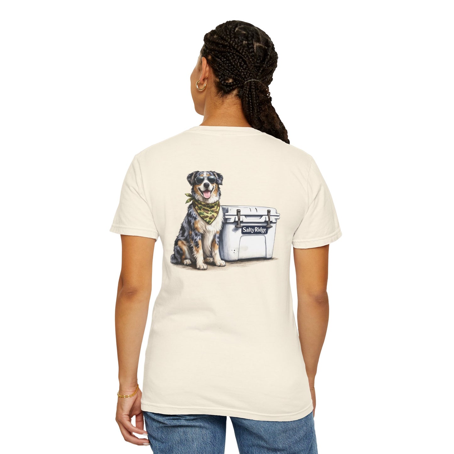 Australian Shepherd with Cooler T-shirt |