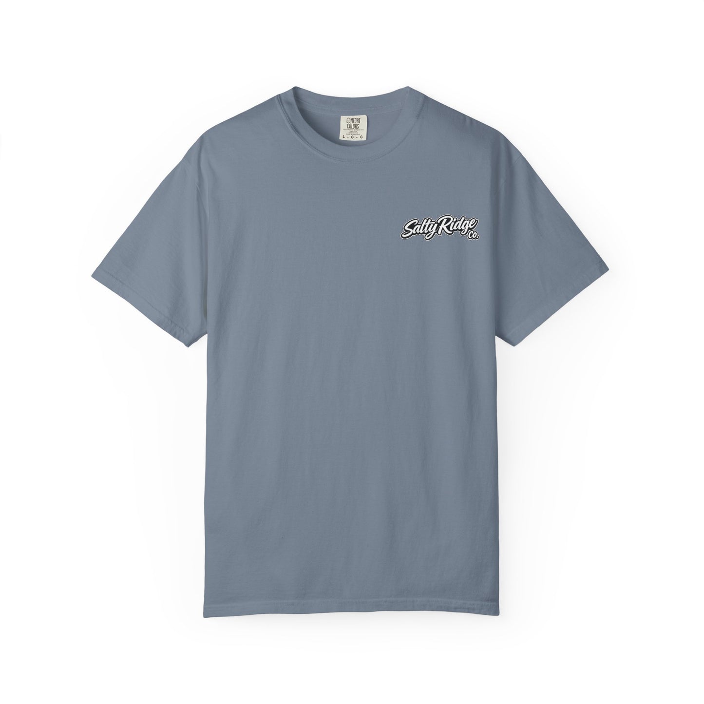 Salty Ridge Co. T-shirt | mountain and ocean graphic