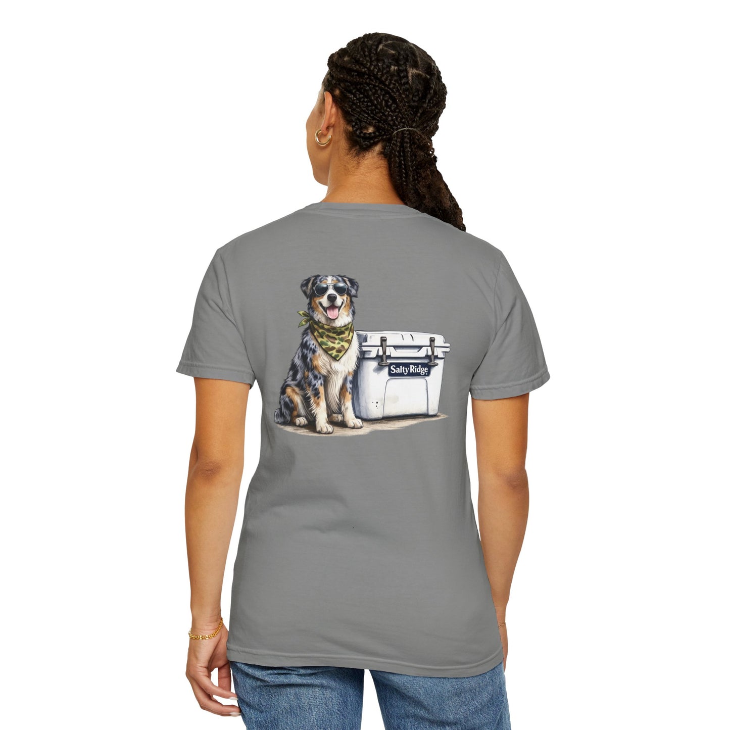 Australian Shepherd with Cooler T-shirt |