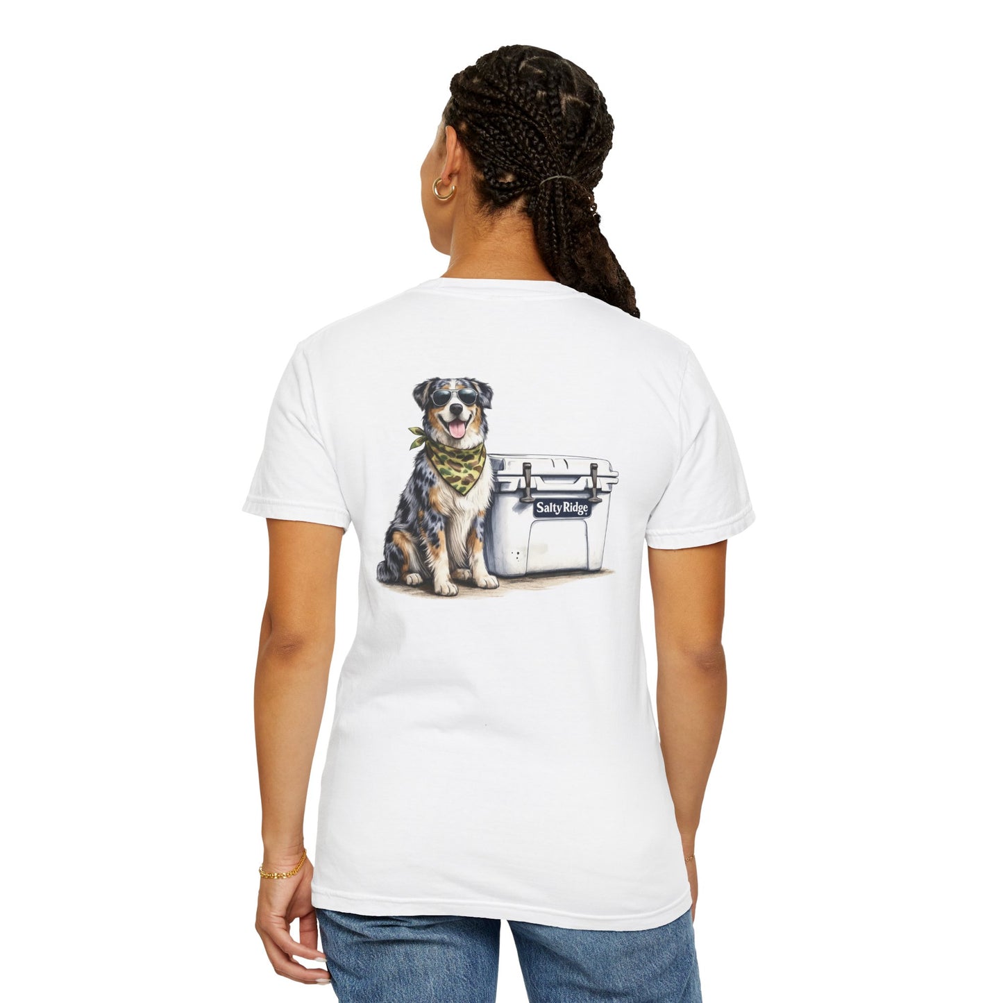 Australian Shepherd with Cooler T-shirt |