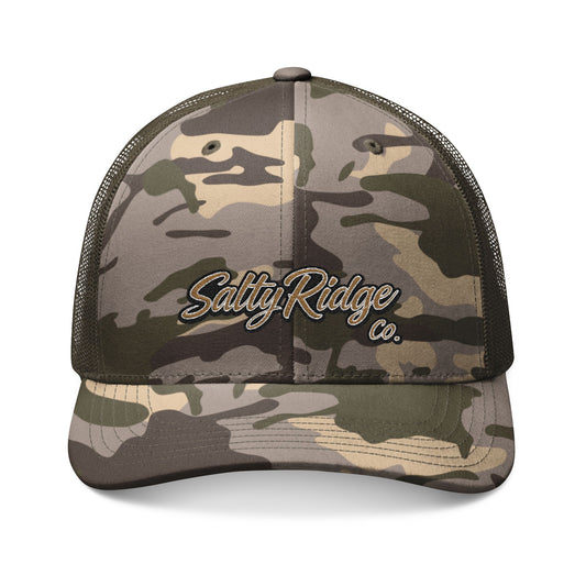 Camouflage Trucker Hat (Embroidery)