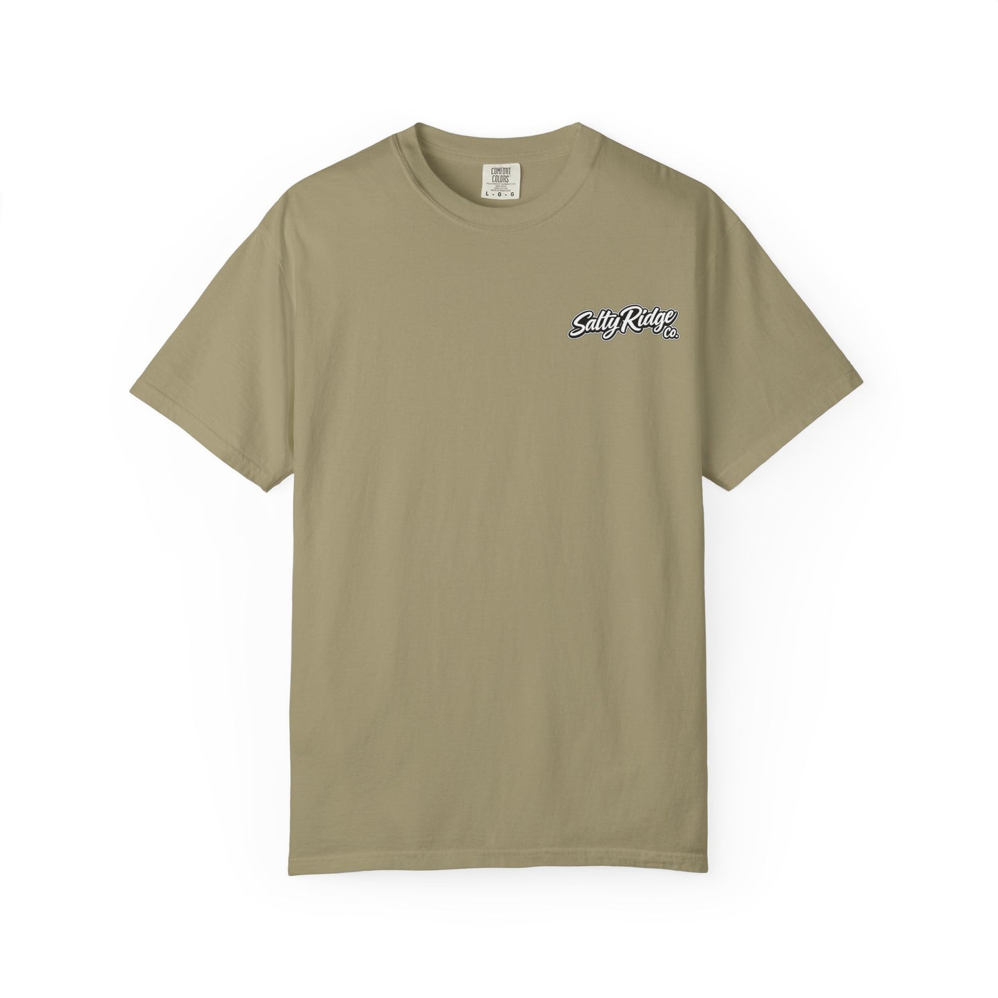 Salty Ridge Co. T-shirt | mountain and ocean graphic