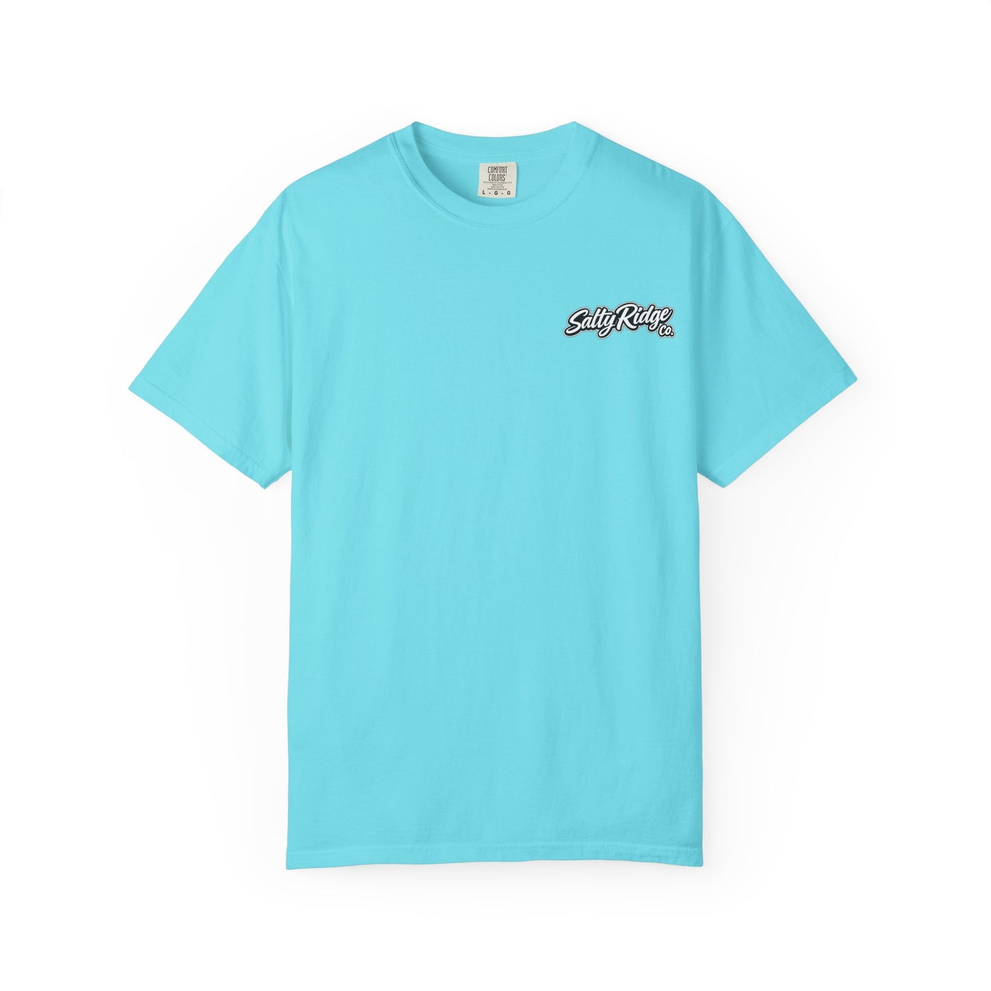 Salty Ridge Co. T-shirt | mountain and ocean graphic