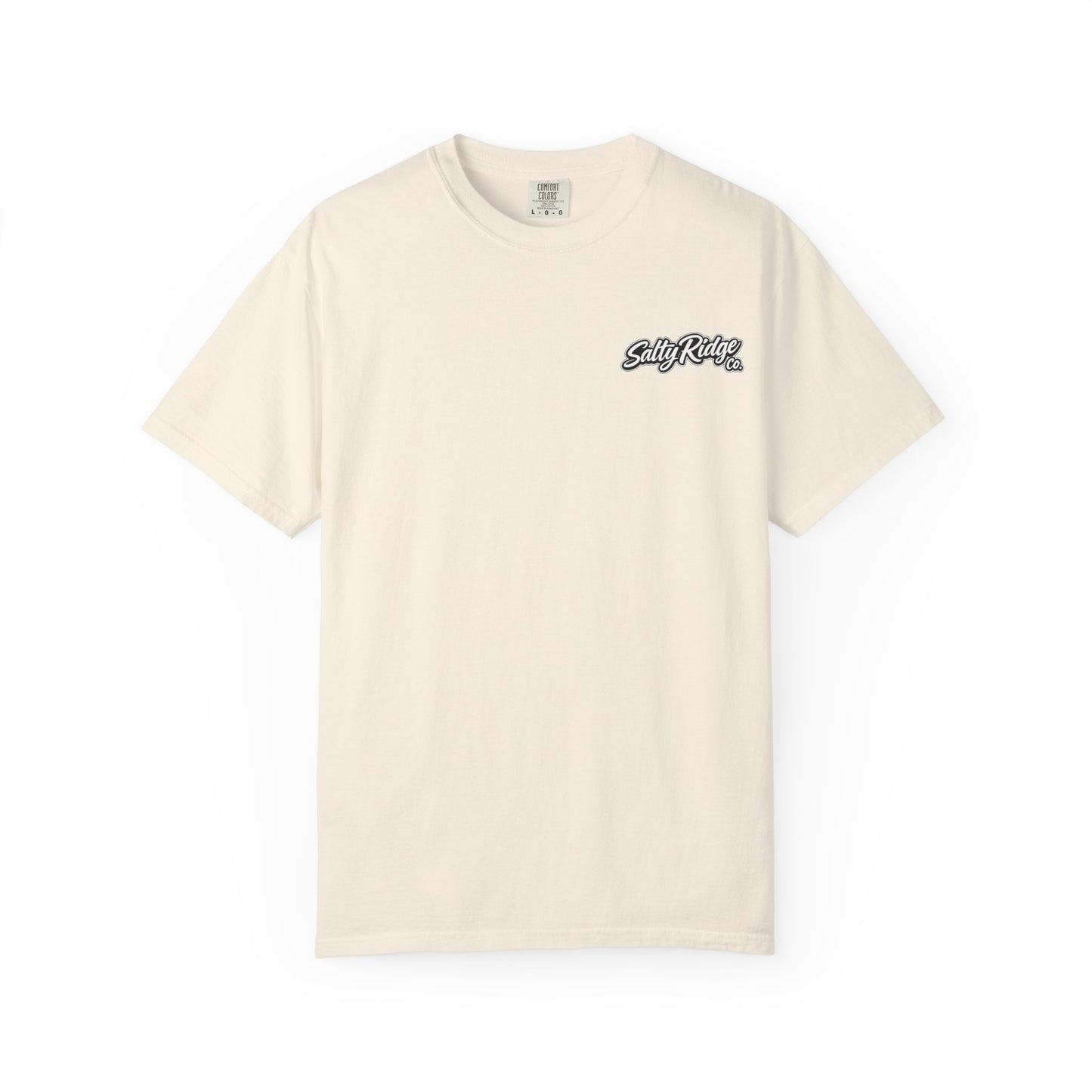 Salty Ridge Co. T-shirt | mountain and ocean graphic