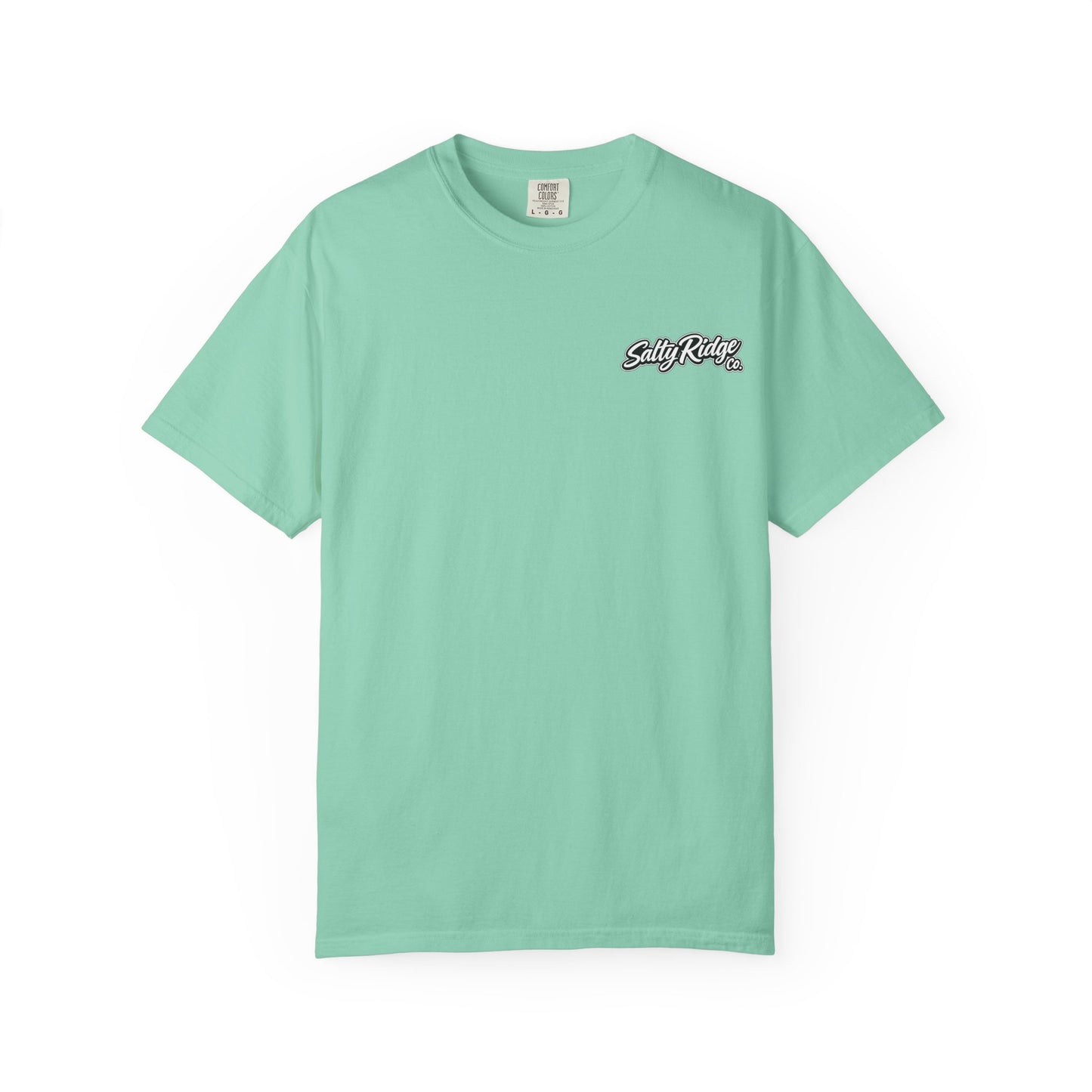 Salty Ridge Co. T-shirt | mountain and ocean graphic