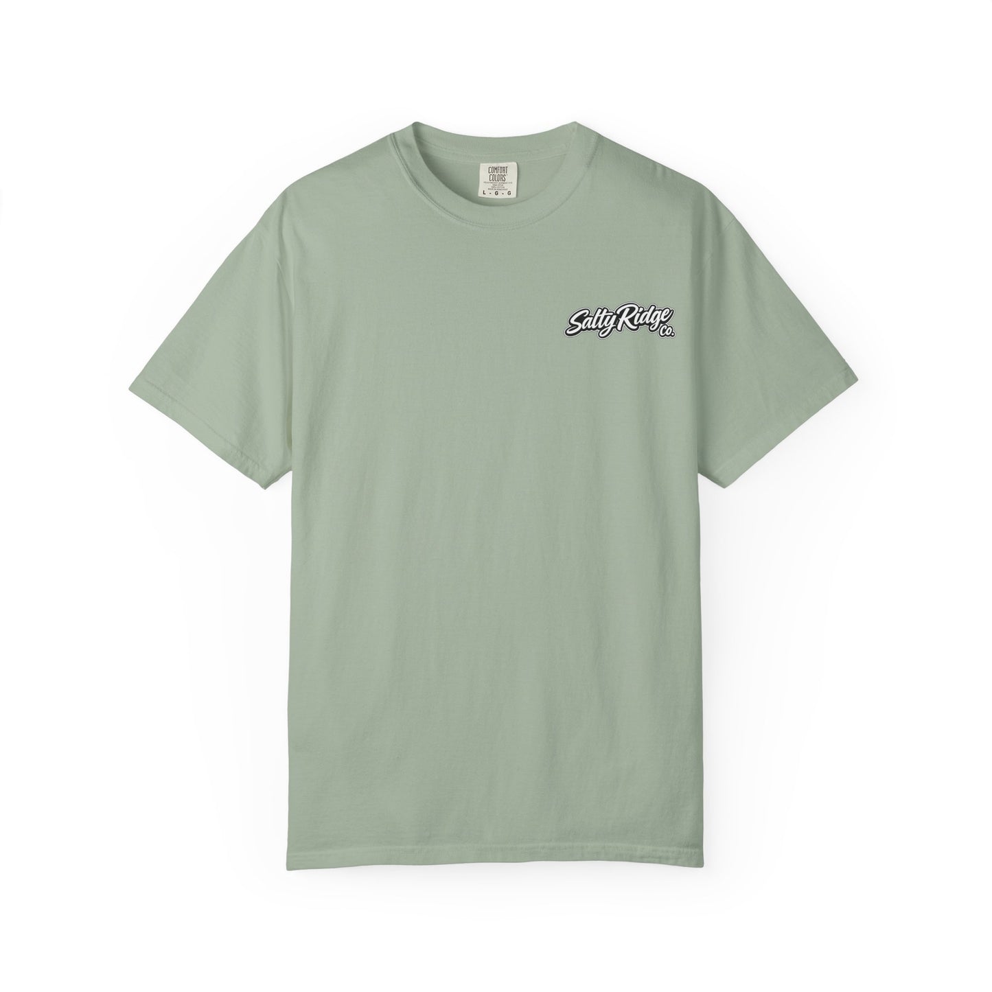 Salty Ridge Co. T-shirt | mountain and ocean graphic