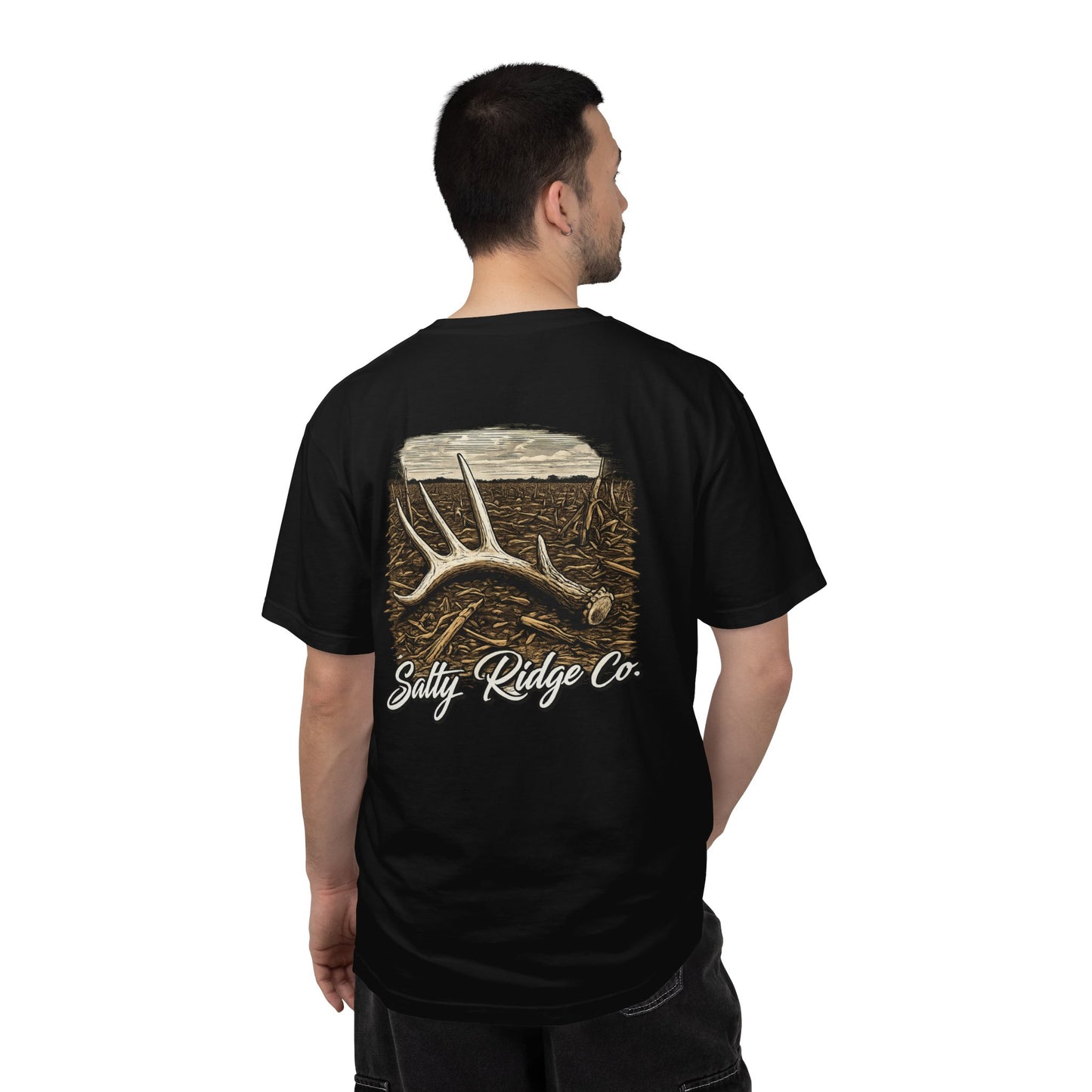 Salty Ridge Co. Antler Graphic T-Shirt