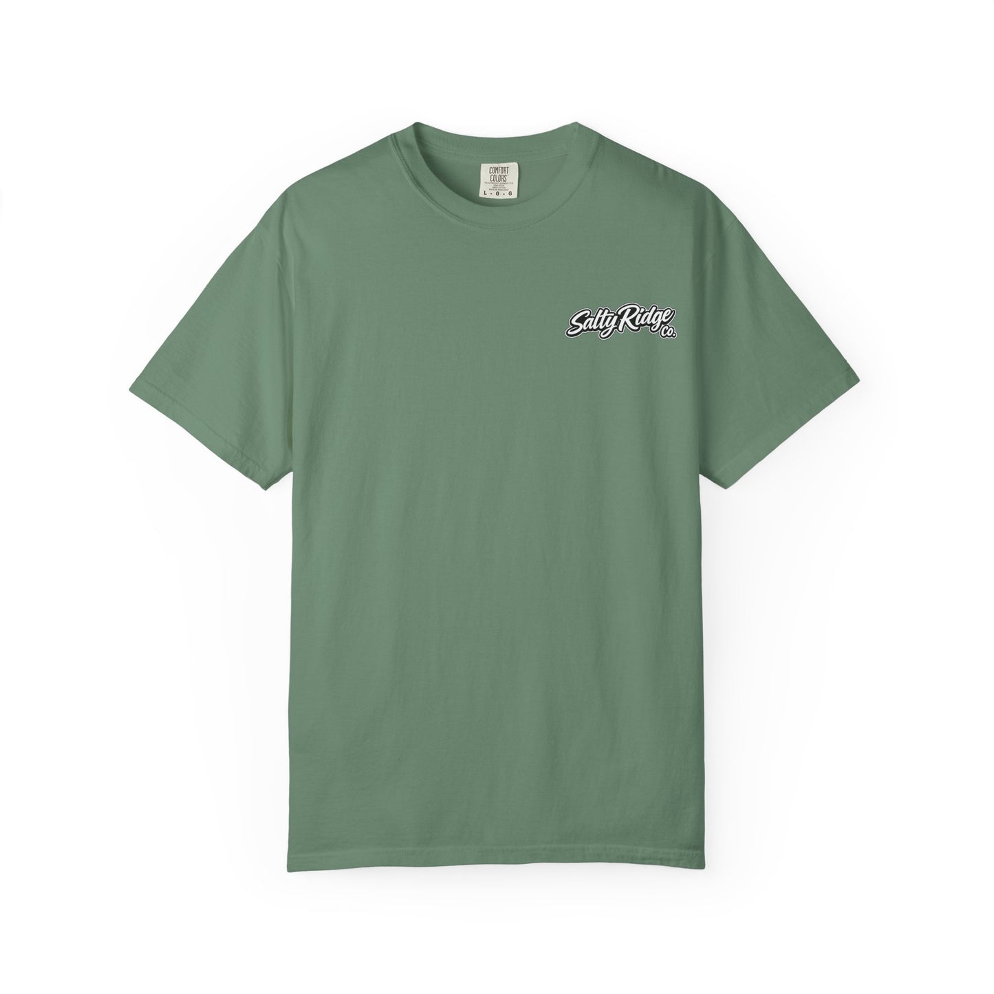 Salty Ridge Co. T-shirt | mountain and ocean graphic