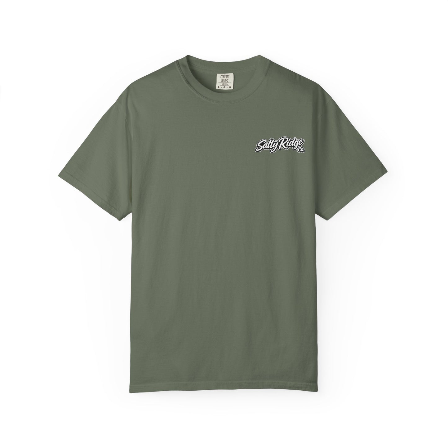 Salty Ridge Co. T-shirt | mountain and ocean graphic