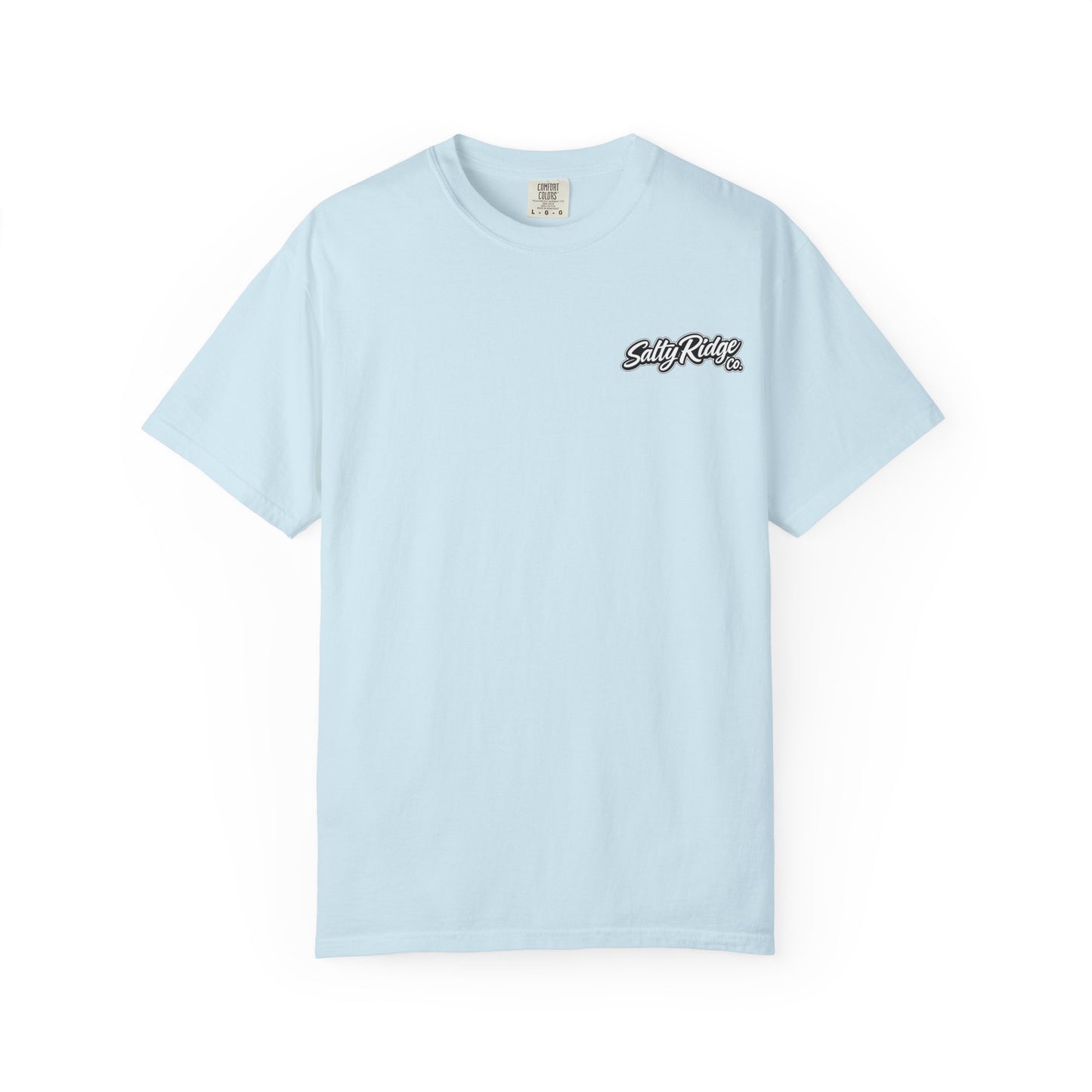 Salty Ridge Co. T-shirt | mountain and ocean graphic