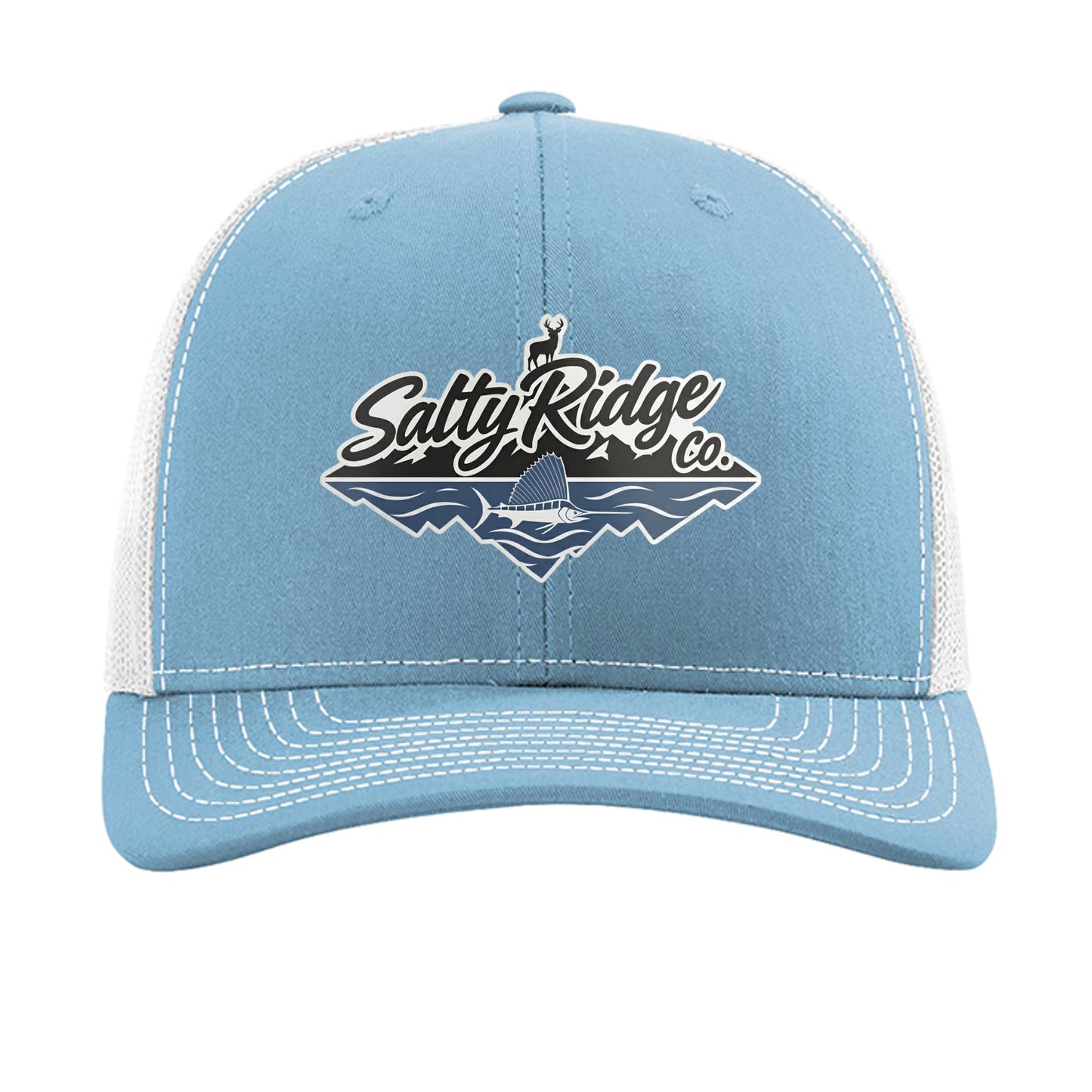 Columbia Blue/ White - 112 - FRONT