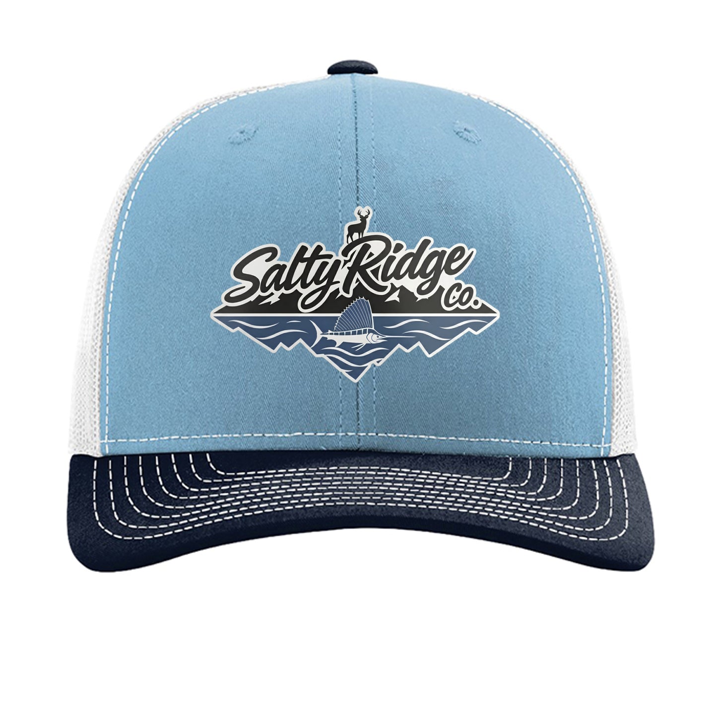 Columbia Blue/ White/ Navy - 112 - FRONT