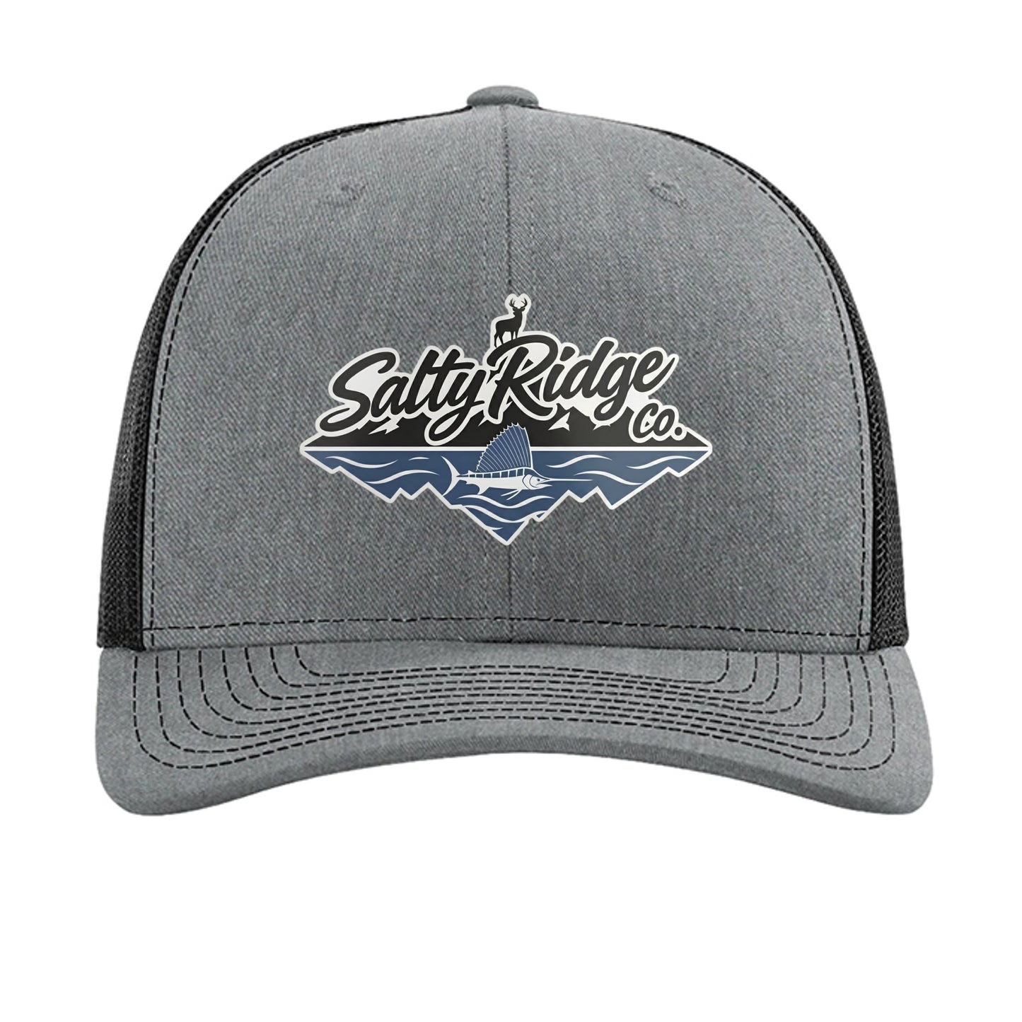 Heather Grey/ Black - 112 - FRONT